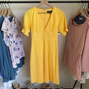 Yellow Lulu’s ‘Good To Be Me’ Dress